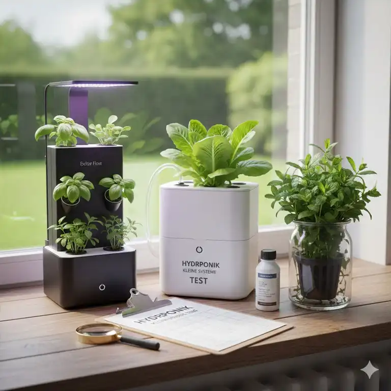 Hydroponik kleine systeme test 2025: 7 geniale Sets für die Wohnung