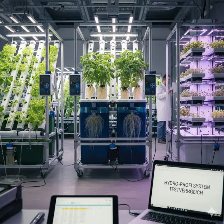 Hydroponik Profi System Test 2026: Die 7 besten Systeme im Vergleich