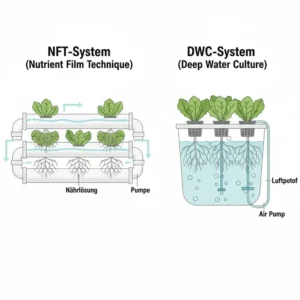 Ein detaillierter Vergleich verschiedener Arten für bessere Hydroponik System Erfahrungen.