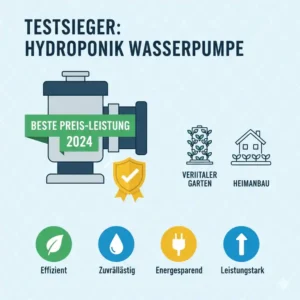 The top-rated model and "Best Value" winner of the comprehensive hydroponik wasserpumpe test.