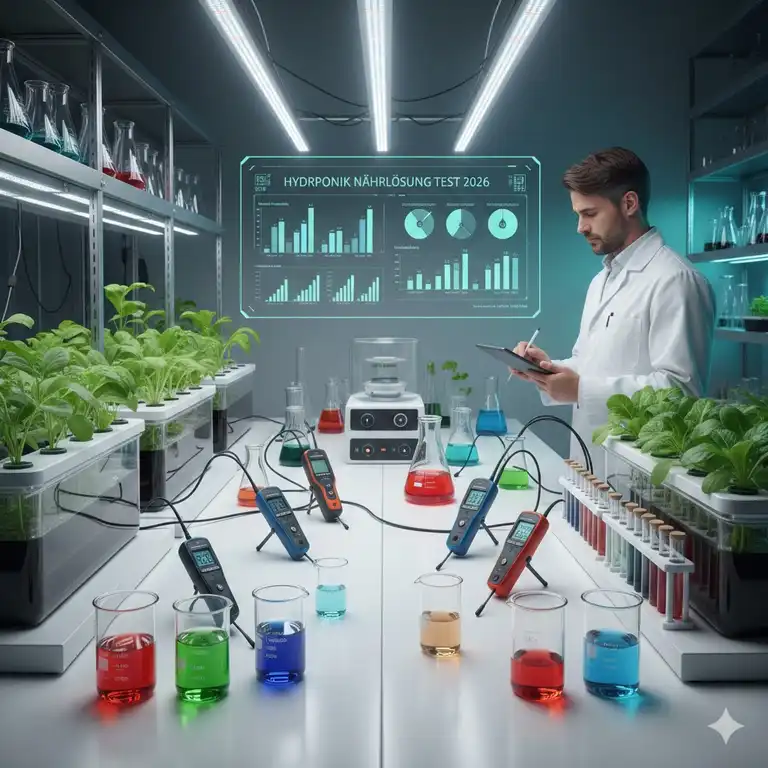 Hydroponik Nährlösung Test 2026: Die 7 besten Dünger im Experten-Vergleich