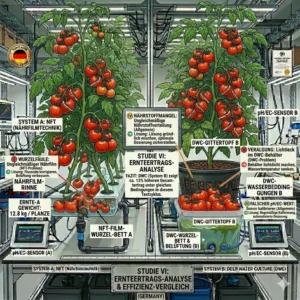 Analyse und Fehlerbehebung beim hydroponik tomaten system test für Anfänger.